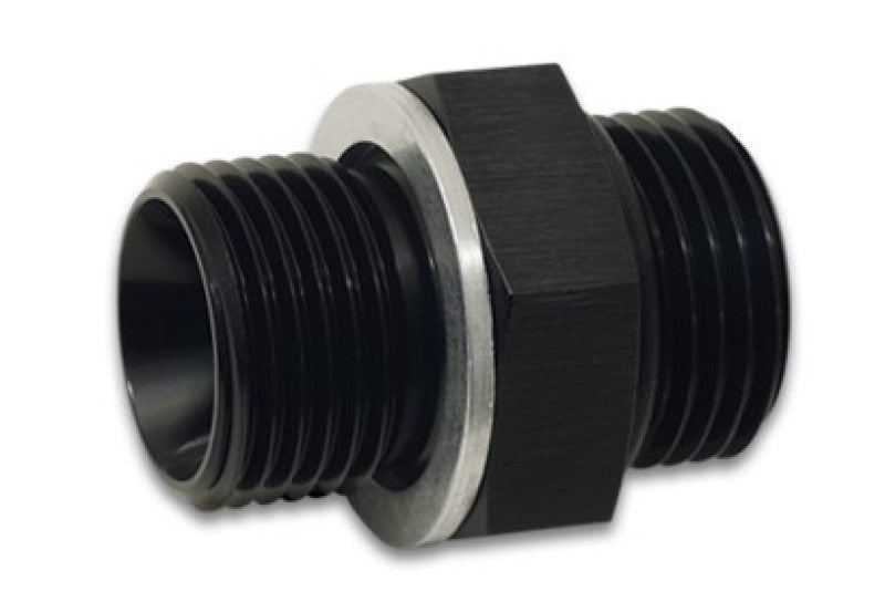 Vibrant Male -6AN to 18mm x 1.5 straight fitting adapter with O-ring for hydraulic or fluid connections