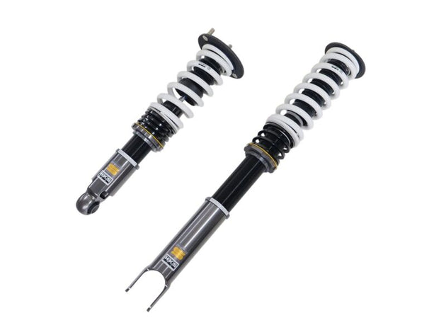HKS Hipermax S WGNC34 MT coilover kit for 4WD manual transmission models, featuring adjustable shock absorbers and coil springs.