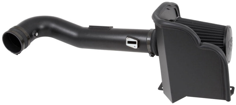 K&N 71 Series Performance Cold Air Intake Kit for Chevrolet Silverado, GMC Sierra 2014-2015, includes air filter and intake components