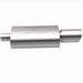 MagnaFlow stainless steel muffler with tip, 14x5x8 inches, 2.25/4 inch inlet and outlet, automotive exhaust part.