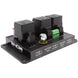 Snow Performance multi-pump relay module for injection pumps and controllers, showing the electronic component with wiring.