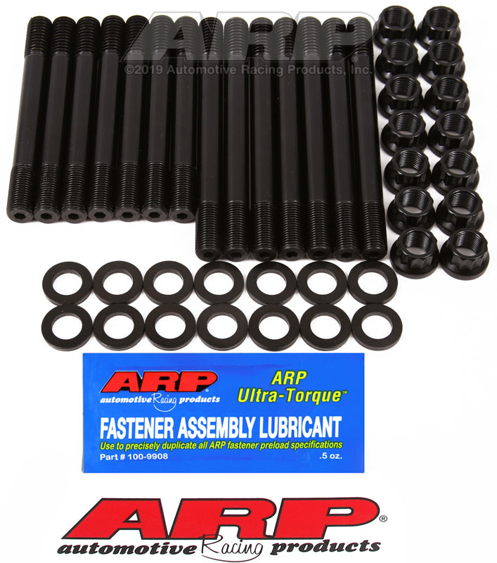 ARP Jeep 4.0L inline 6 head stud and bolt kit showing metal head studs and bolts for engine assembly.
