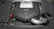 K&N Engineering cold air intake for 2009-2015 Cadillac STS-V 6.2L V8 engine, featuring the Typhoon performance air filter and intake tube.