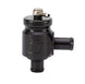 Turbosmart Kompact Plumb Back Blow Off Valve with 20mm inlet, black finish, and visible valve components for turbocharged engines