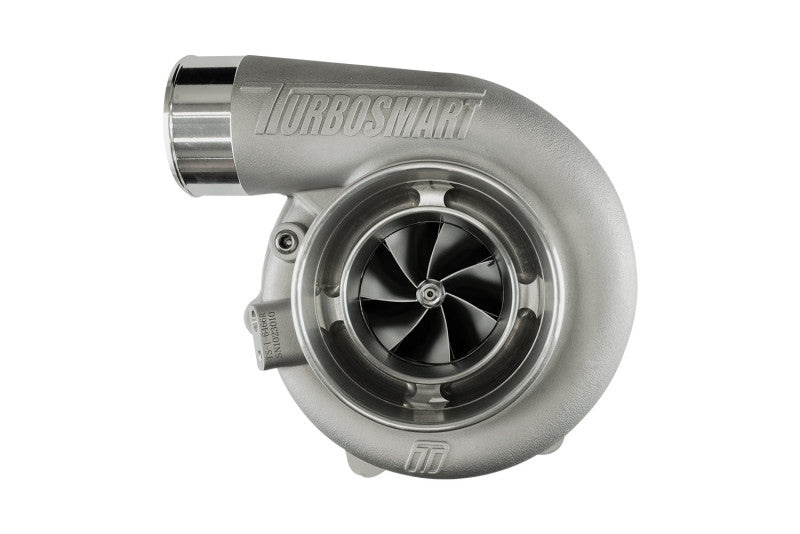 Turbosmart oil-cooled 6466 reverse rotation turbocharger with V-band inlet/outlet and external wastegate, model TS-1