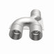 MagnaFlow Smooth Trans Y pipe, 2.50-inch stainless steel, 90-degree Y pipe for exhaust systems, shown in the image.