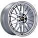 BBS LM forged wheel 19x8.5 inches, 5x112 bolt pattern, diamond silver finish, with diamond cut lip and center, ET48 offset