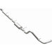 Magnaflow 14 Chevy Silverado V8 5.3L CC/EC cab single rear exit stainless steel catback exhaust system.