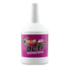 Red Line DCTF dual clutch transmission fluid quart bottle with label showing product details and branding.