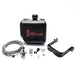 Snow Performance 2.5-gallon water tank upgrade with braided stainless steel lines, bracket, solenoid, hose, and fittings for reservoirs