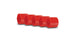 Vibrant Female AN Plastic Plug AN-8 fitting, durable black plastic with vibrant branding, designed for high-performance automotive applications.