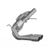 MBRP 09+ Chevrolet Silverado 1500 4.3L catback exhaust system with dual outlets, T409 stainless steel, and 3-inch pre-axle design.