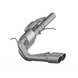 MBRP 09+ Chevrolet Silverado 1500 4.3L catback exhaust system with dual outlets, T409 stainless steel, and 3-inch pre-axle design.