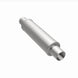 MagnaFlow Mag SS muffler with 14x4x4 inch body and 2.5x2.5 inch inlet and outlet pipes, stainless steel construction.
