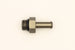 DeatschWerks 6AN ORB male to 5/16 inch barb fitting with O-ring, designed for fuel or fluid connections, single barb fitting.