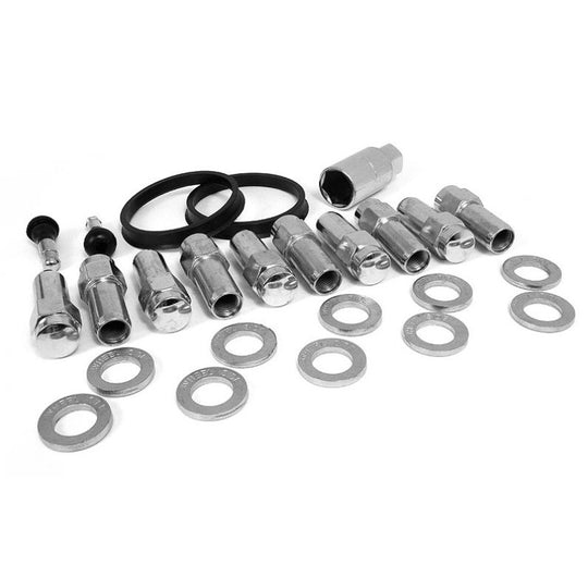Race Star CTS-V open end deluxe lug nuts kit with 10 durable 14mm x 1.50 lug nuts for vehicle wheels.