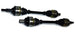 Driveshaft Shop DSS Chevrolet C7 Corvette Level 5 rear axle, left side with E-Diff, for 2014-2019 C7 Corvette, RA5303X5-V2