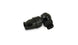 Vibrant banjo hose end fitting for PTFE-lined flex hose, -3 AN bolt, 1/8 NPT connection, used in high-performance fluid systems.