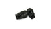 Vibrant -8AN to -8ORB straight adapter fitting for PTFE hoses, showing the metal connector with detailed threading and smooth finish.