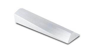 Vibrant 12866 aluminum I/C end tank, 4-inch wide, 22-inch long, 3.75-inch tall, for use with vertical I/C core, forced induction.