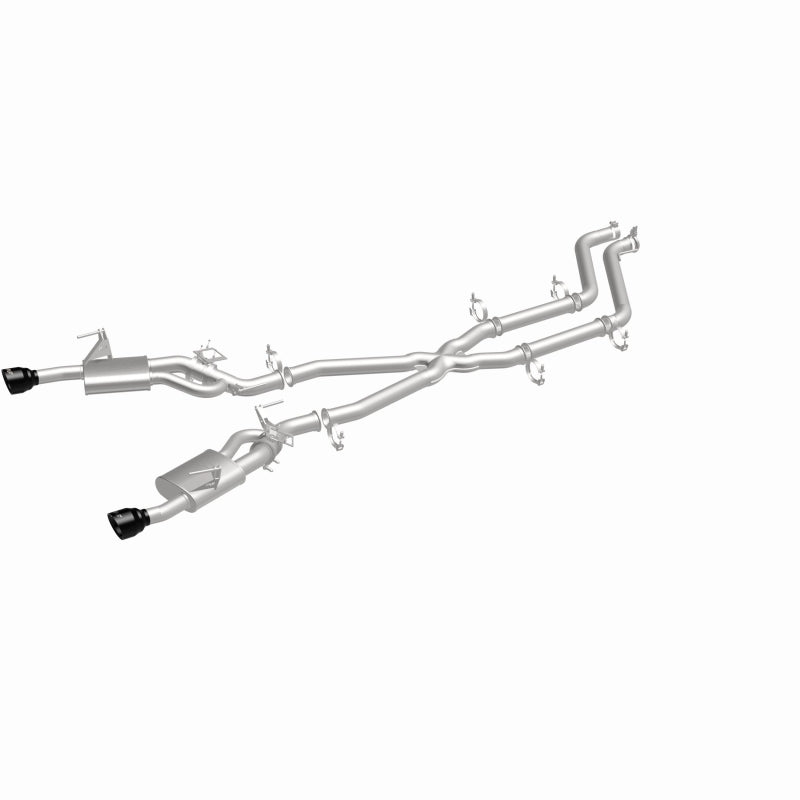 Magnaflow 26+ Dodge Charger 3.0L SPEQ Cat-Back Exhaust System, stainless steel pipes and muffler with polished tips.