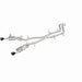 Magnaflow 26+ Dodge Charger 3.0L SPEQ Cat-Back Exhaust System, stainless steel pipes and muffler with polished tips.