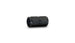 Vibrant black anodized aluminum straight coupler union adapter, -10 AN to -12 AN female fittings for automotive or racing applications.