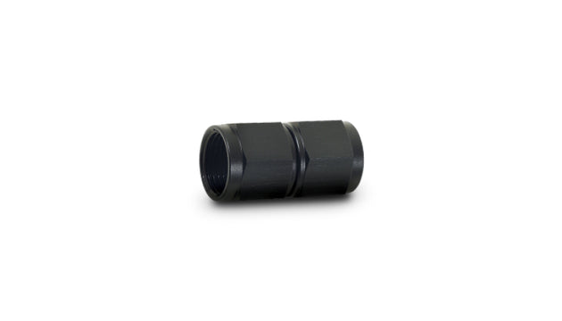 Vibrant Female Straight Union Adapter -20AN fitting, high-quality automotive hose connector with vibrant branding and durable construction