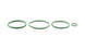 Vibrant replacement O-ring pack for oil cooler sandwich adapter, includes multiple vibrant-colored rubber O-rings for oil cooler fitting.