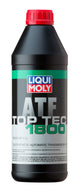 LIQUI MOLY Top Tec ATF 1800 1L gear oil container, suitable for automatic transmissions and gear systems.