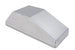 Vibrant I/C end tank for forced induction, 4.5-inch wide, 11.8-inch long, 3.5-inch tall, made of 5052 aluminum with horizontal I/C core.