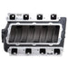 Edelbrock Victor EFI intake manifold for Eagle Chrysler 5.7L, 6.1L, 6.4L Gen III Hemi V8 engines, engine component with polished finish.