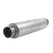MBRP universal quiet tone muffler with 4-inch inlet and outlet, 24-inch aluminum body, 6-inch diameter, 30-inch overall length