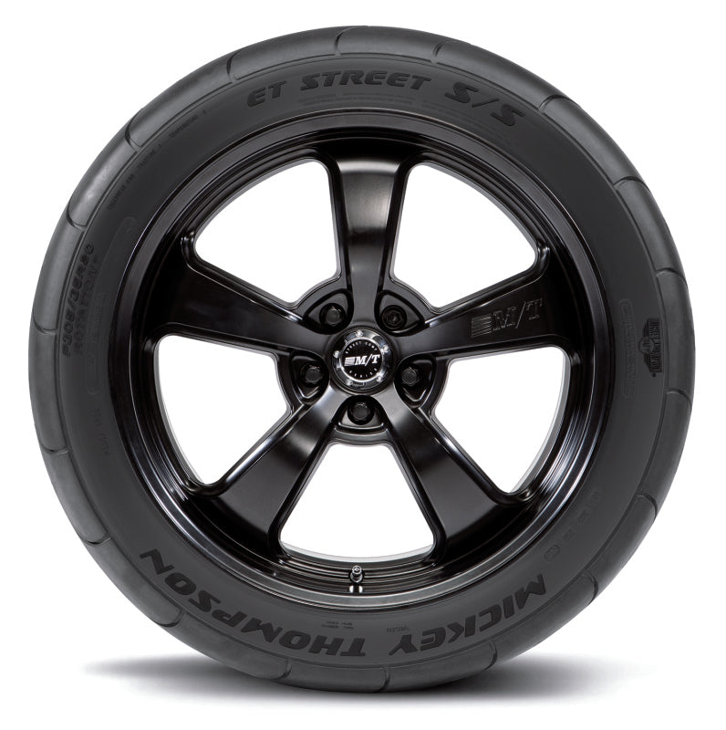 Mickey Thompson ET Street S/S P325/30R19 UTV on-road tire showing tread pattern and sidewall branding.