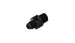 Vibrant -6AN male to 3/8 inch NPT male union adapter fitting with 1/8 inch NPT port for automotive or fluid connections.