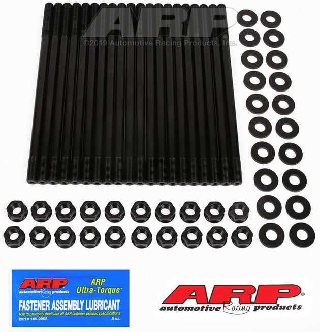 ARP Ford Modular 4.6L head stud and bolt kit with hex head studs and bolts for 2V and 4V engines, high-strength engine hardware.