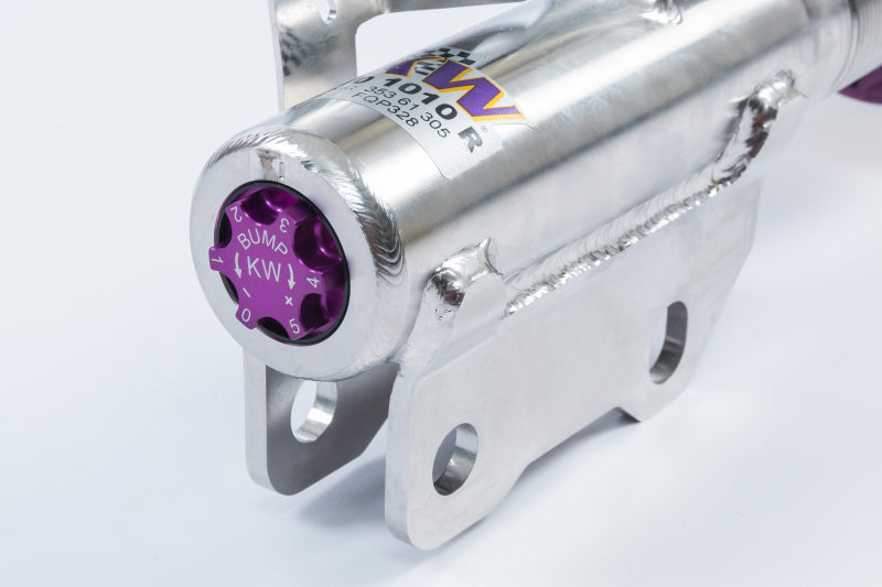 KW Coilover Kit V3 for 2016+ Chevy Camaro 6th Gen, featuring adjustable coilovers without electronic dampers.