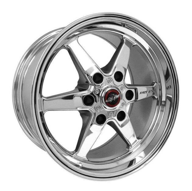 Race Star 93 Truck Star cast chrome wheel, 20x9 inches, 6x5.50 bolt pattern, direct drill design, with 5.92 backspacing.