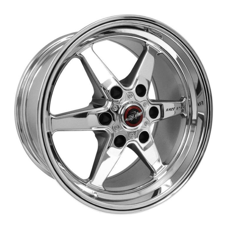 Race Star 93 Truck Star cast chrome wheel, 20x9 inches, 6x5.50 bolt pattern, direct drill design, with 5.92 backspacing.