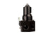 Aeromotive Pro-Series EFI Boost Reference Fuel Pressure Regulator, compact metal body with adjustment knob and inlet/outlet ports.
