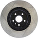 StopTech Power Slot slotted front left brake rotor for 2009 Pontiac G8 GXP and 2010 Camaro SS 8-cylinder vehicles.