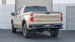 Borla cat-back exhaust system for 2022-2023 Chevrolet Silverado 1500 ZR2 & AT4X 6.2L, showing polished stainless steel pipes.