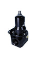 Aeromotive adjustable fuel pressure regulator with .500 valve, 30-120 PSI, dual AN-12 inlets, and AN-12 return port.