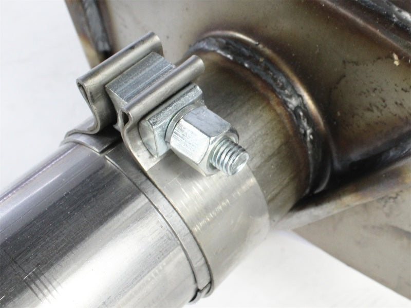 aFe MACHForce XP catback exhaust with black tips installed on a 2014 GM Silverado/Sierra 1500 V-5.3/6.2L, showing the exhaust system.