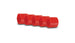 Vibrant Female AN Plastic Plug AN-16 fitting in black, showing smooth surface and compact design for automotive or industrial use.