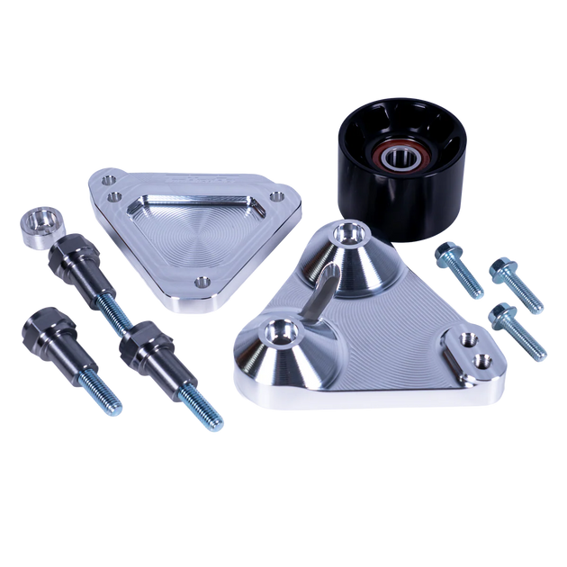 TooHighPsi SLAYER belt wrap kit for Camaro, CTS-V, and CT5-V supercharger pulleys, featuring detailed components and branding.