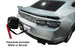 LMP 6th Gen Camaro ZL1 parachute kit with parachute and mounting hardware, designed for high-performance automotive use