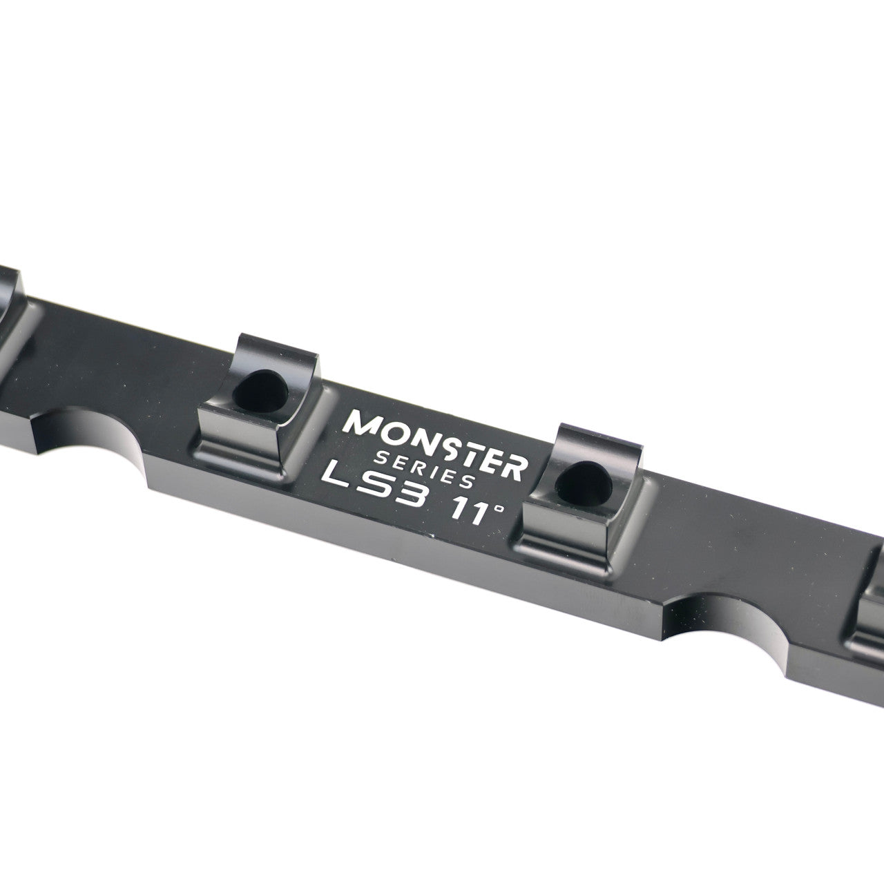 Frankenstein Engine Dynamics M311 billet rocker stand with three stands and mounting hardware for V8 engine valve train.