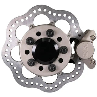 TBM Brakes front drag racing brake system for 97-13 Corvette C5/C6, reuses factory hubs with high-performance brake components.