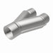 MagnaFlow Y Pipe, smooth transition design, 2.5/3 inch inlet and outlet, made of aluminum, for automotive exhaust systems.